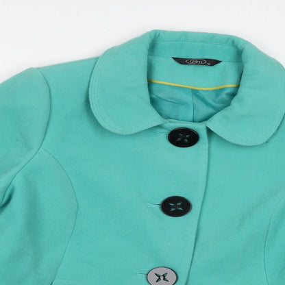 BM  Womens Green   Pea Coat Coat Size 16
