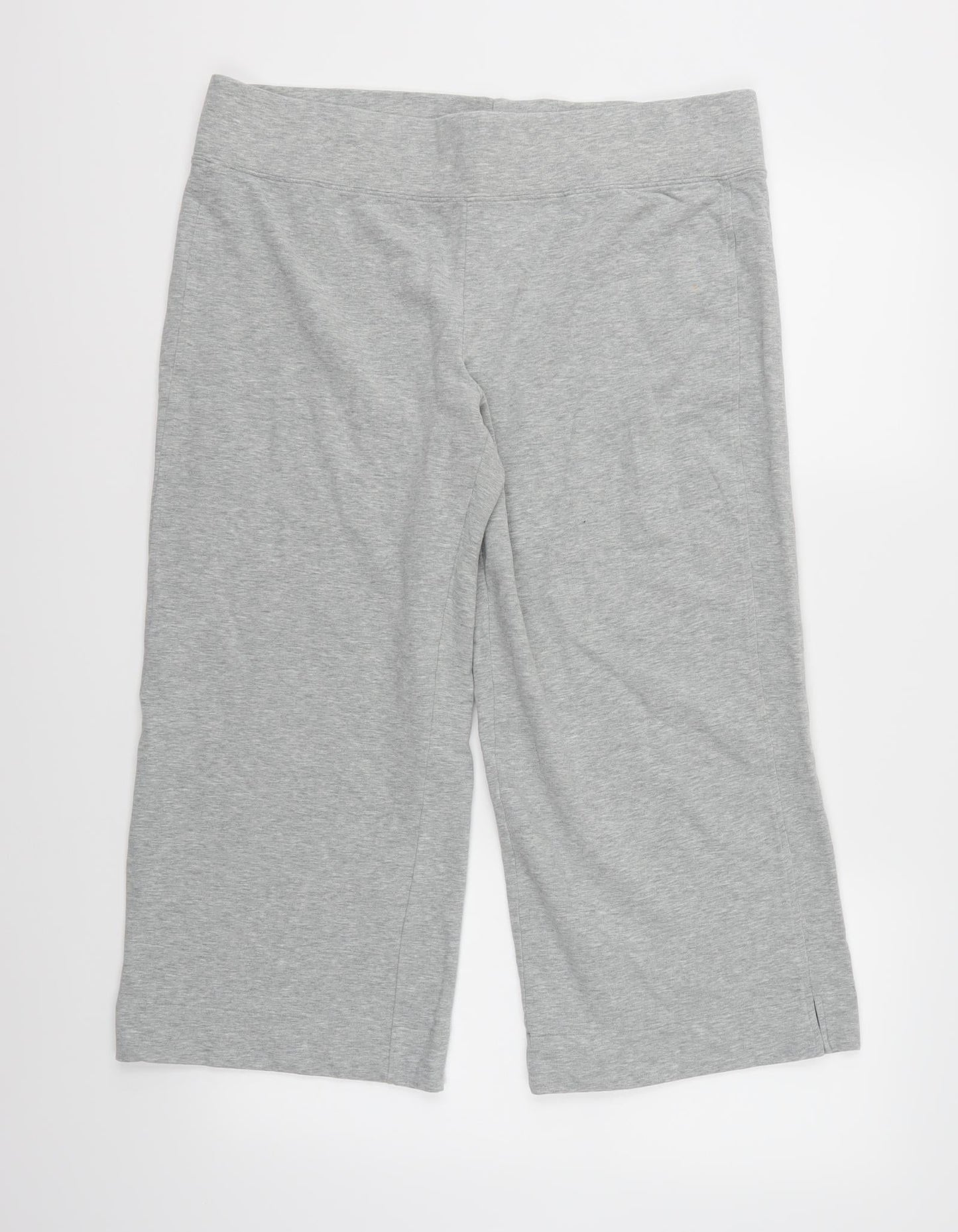 Womens UK Size S Preworn Regular Fit Jogger Grey Trousers