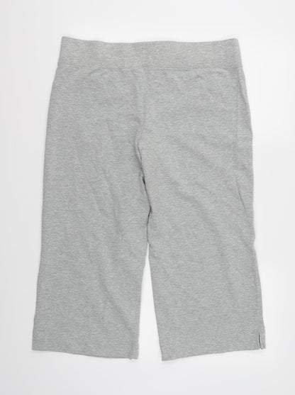 Womens UK Size S Preworn Regular Fit Jogger Grey Trousers