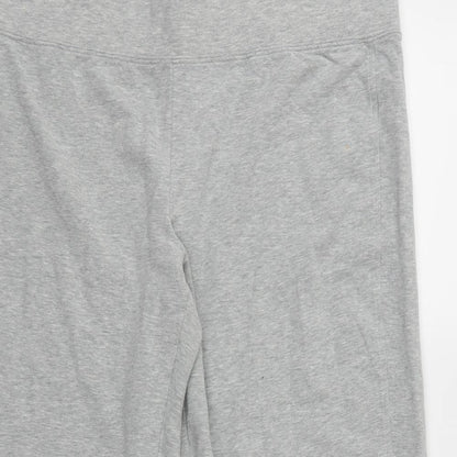 Womens UK Size S Preworn Regular Fit Jogger Grey Trousers
