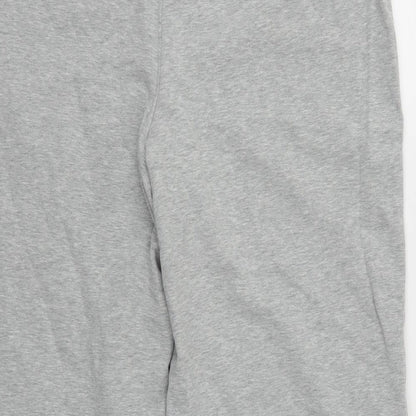 Womens UK Size S Preworn Regular Fit Jogger Grey Trousers