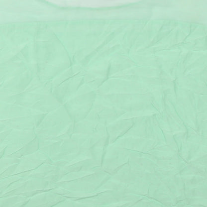 Womens UK Size M Zara Green Basic T-Shirt