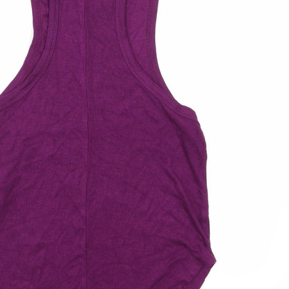 FOREVER 21 Womens Purple   Cropped Tank Size M