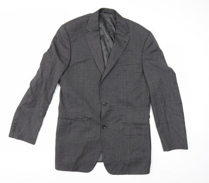 Mens UK Size 42 BARUTTI Regular Grey Suit Jacket