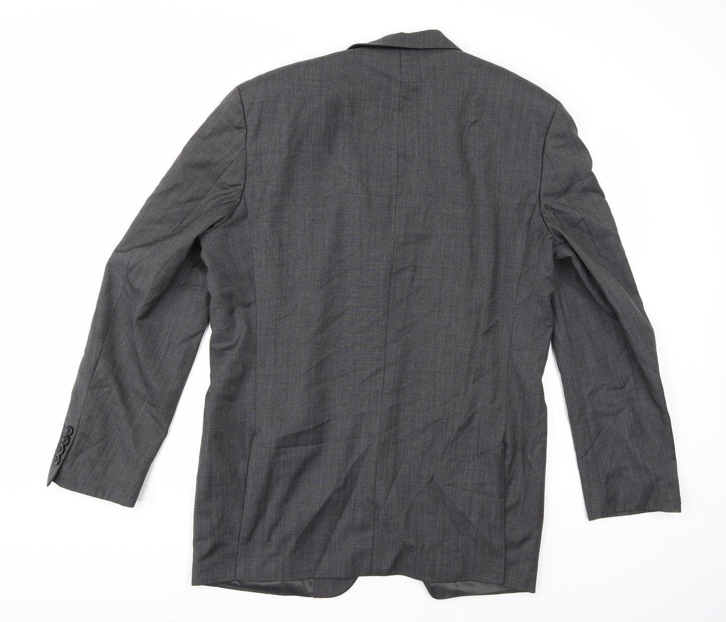 Mens UK Size 42 BARUTTI Regular Grey Suit Jacket