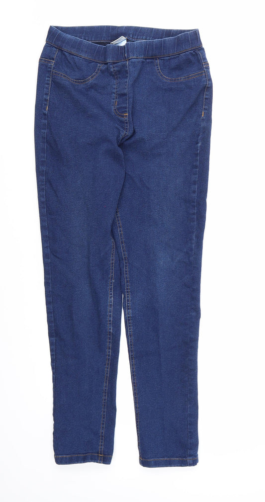 Damart Womens Blue  Denim Jegging Jeans Size 10 L28 in
