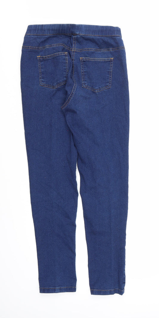 Damart Womens Blue  Denim Jegging Jeans Size 10 L28 in
