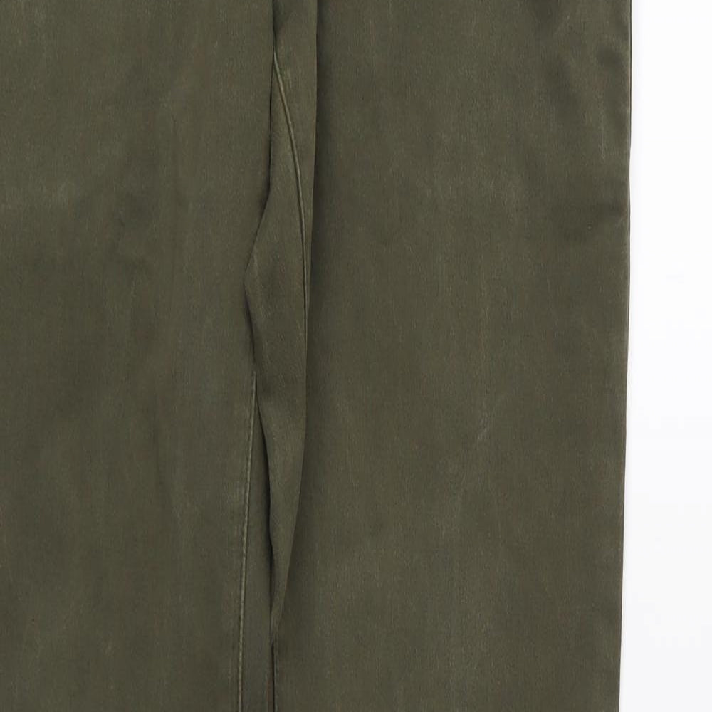 Maison Clochard Womens Green  Denim Straight Jeans Size 30 in L32 in