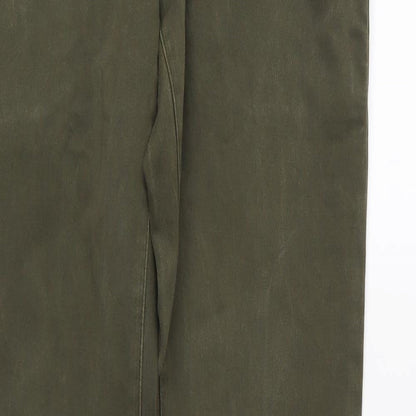 Maison Clochard Womens Green  Denim Straight Jeans Size 30 in L32 in
