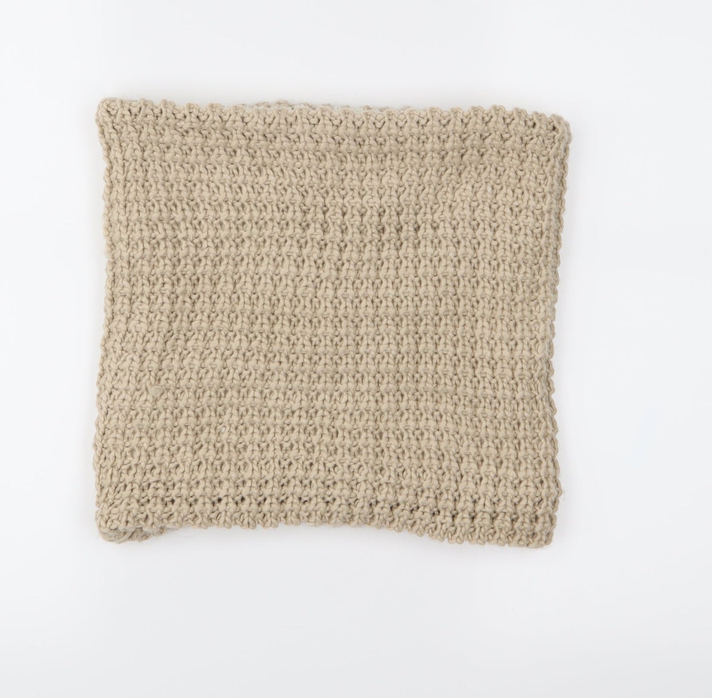 Preworn Womens Beige  Knit  Scarf