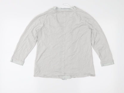 Monsoon Womens Grey  Knit Cardigan Jumper Size S