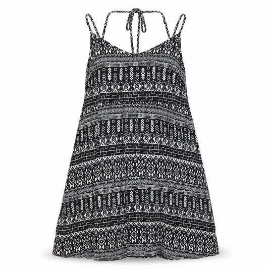 Divided by H&M Womens Black Geometric  Trapeze & Swing  Size 10