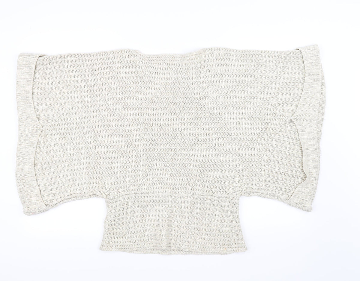 Brave Soul Womens Ivory   Pullover Jumper Size S