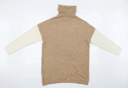 Peacocks Womens Brown   Pullover Jumper Size S