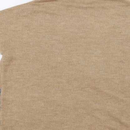 Peacocks Womens Brown   Pullover Jumper Size S
