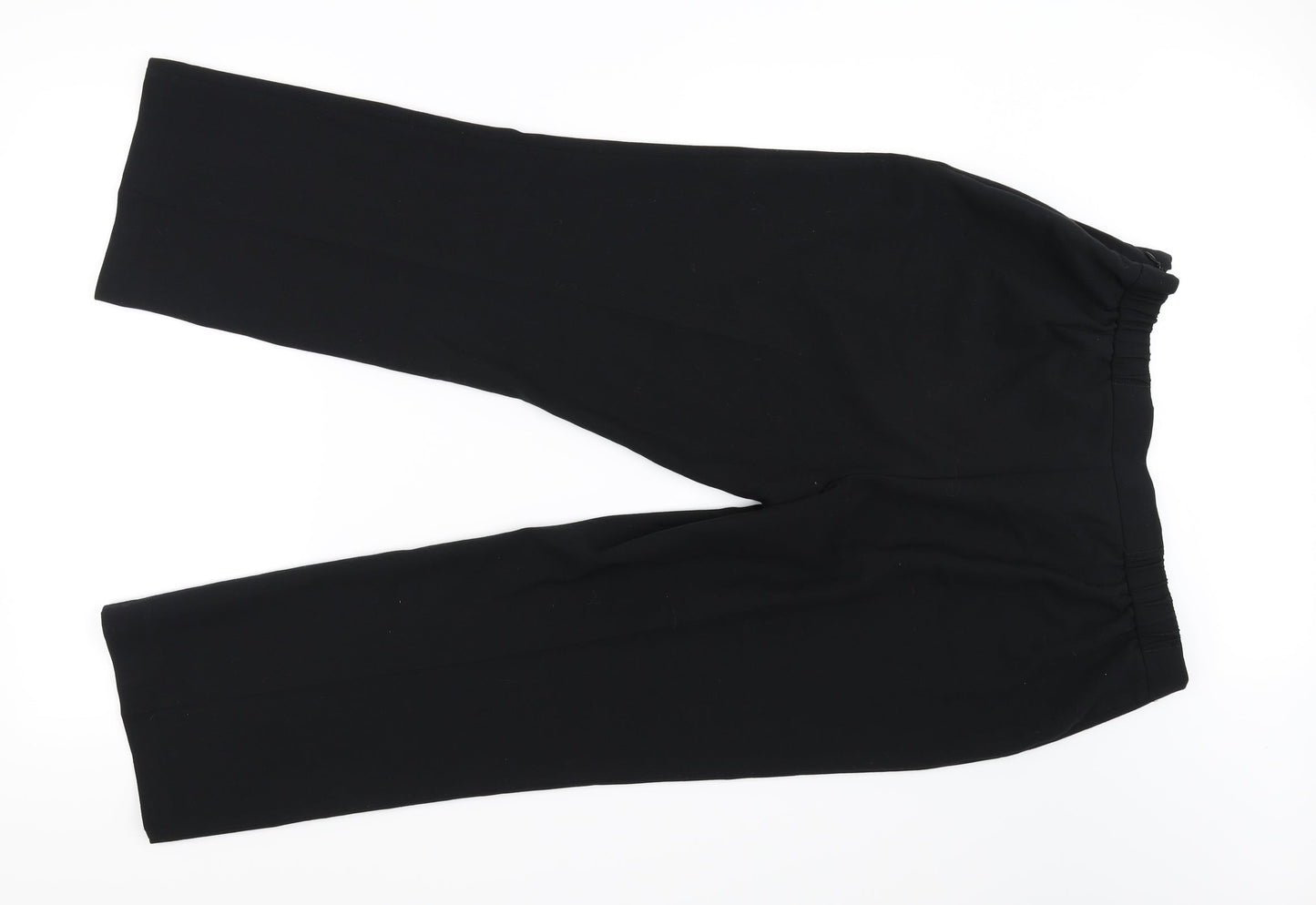 Womens UK Size 16 Marks and Spencer Regular Fit  Black Trousers