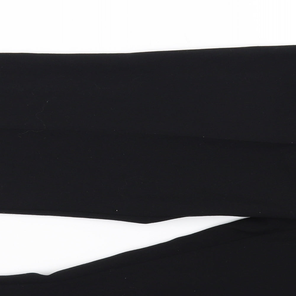 Womens UK Size 16 Marks and Spencer Regular Fit  Black Trousers