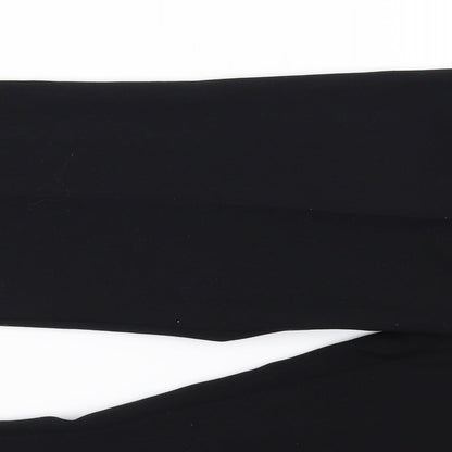 Womens UK Size 16 Marks and Spencer Regular Fit  Black Trousers