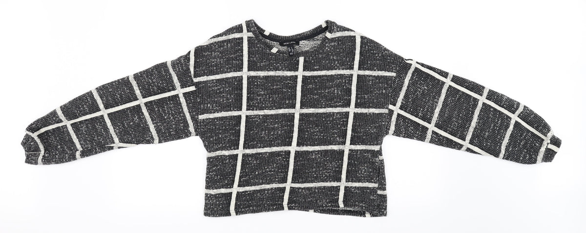 New Look Womens Black   Pullover Jumper Size S