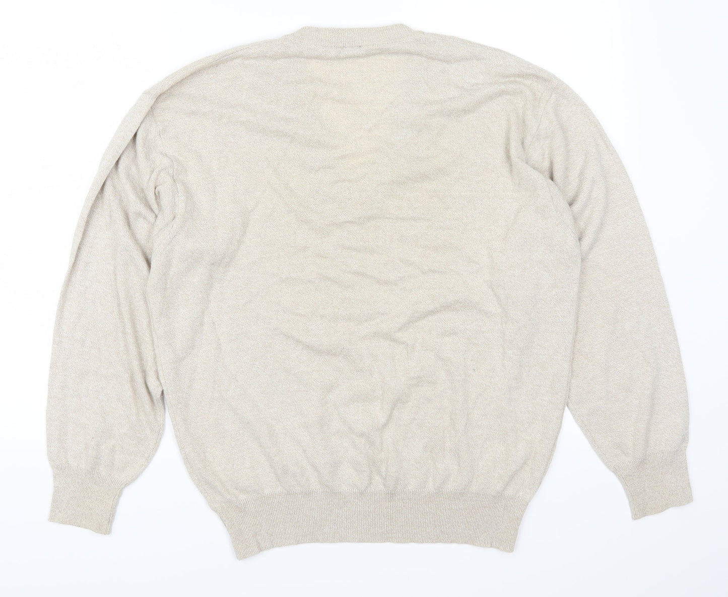 C&A Mens Beige   Pullover Jumper Size M