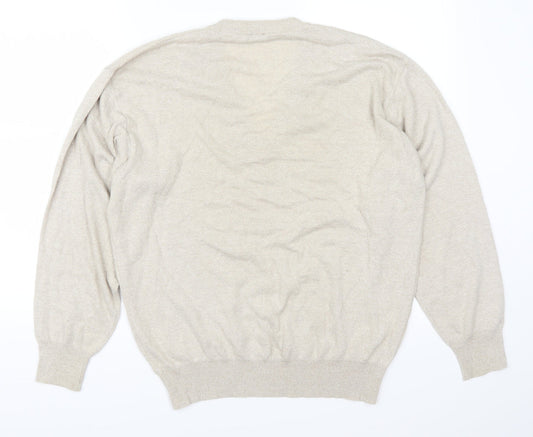 C&A Mens Beige   Pullover Jumper Size M