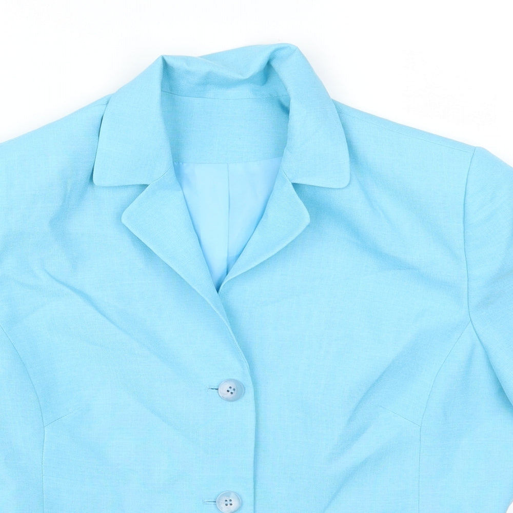 Debenhams Womens Blue   Jacket Suit Jacket Size 12