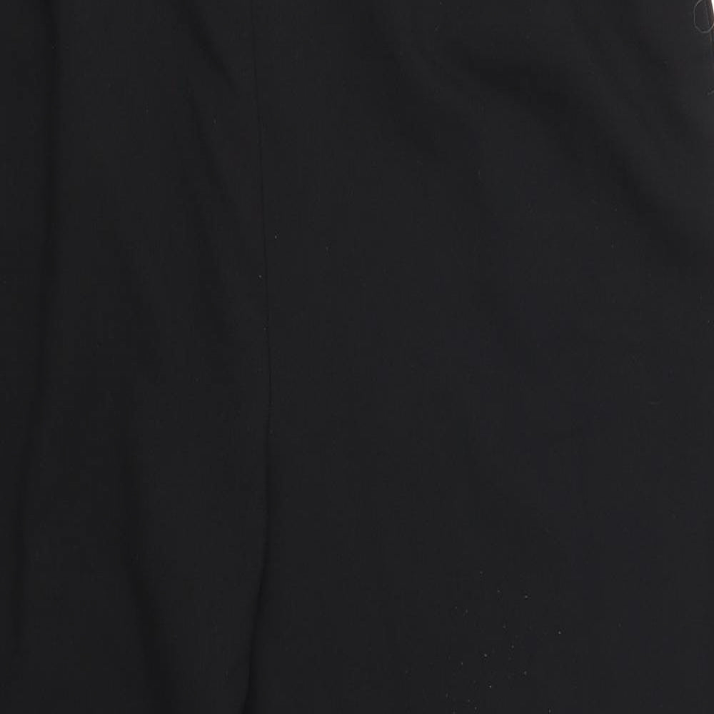 Womens UK Size 18 Bonmarché Regular Fit  Black Trousers