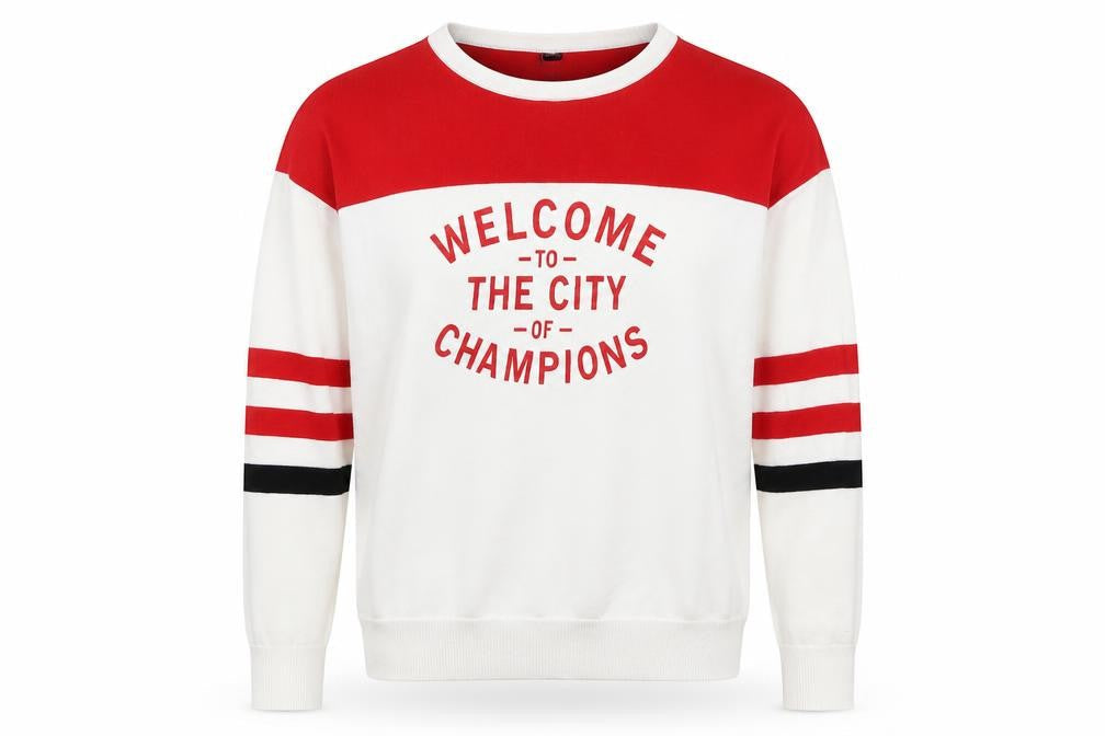 Mens UK Size M Preworn Red Pullover Jumper