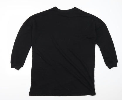 Missguided Womens Black   Pullover Sweatshirt Size 10  - Originals Panthers