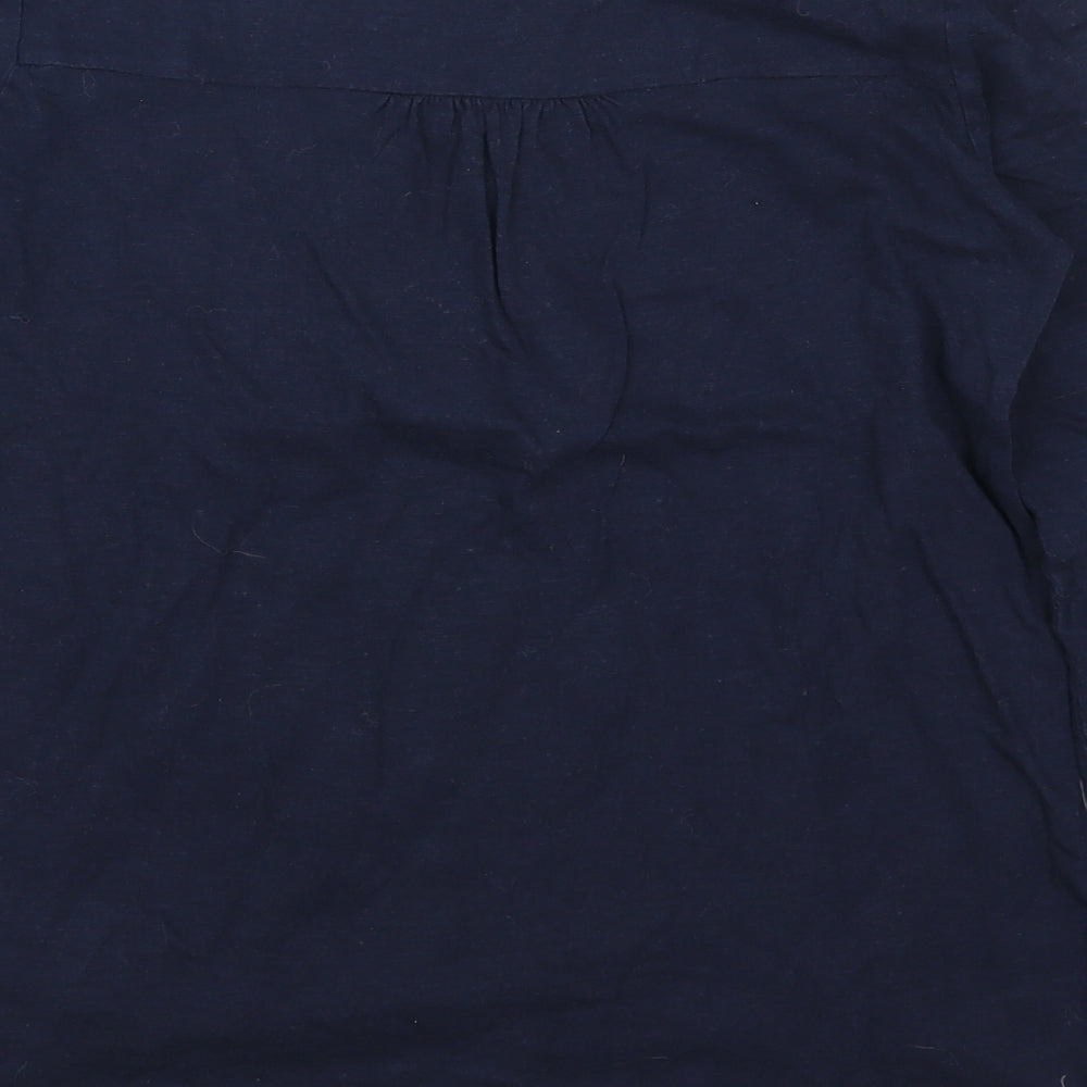 Gap Girls Blue Floral  Basic  Size 14-15 Years  - Daydreamer