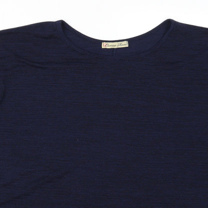 Cameo Rose Womens Blue   Basic T-Shirt Size M