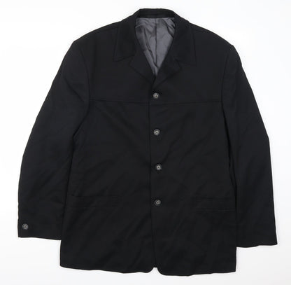 Mens UK Size 42 Willson Regular Black Suit Jacket