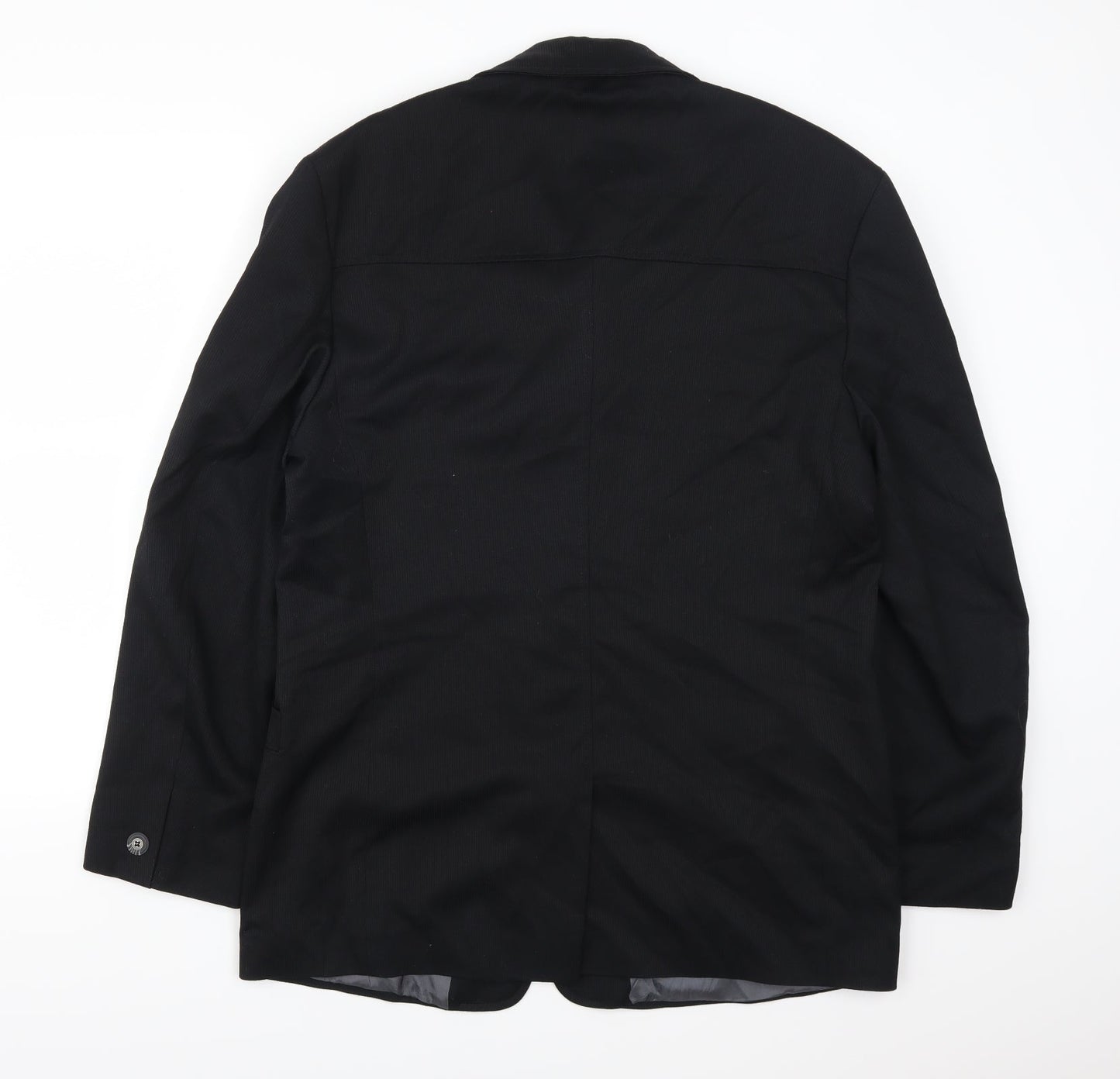 Mens UK Size 42 Willson Regular Black Suit Jacket