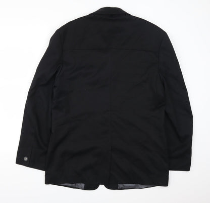 Mens UK Size 42 Willson Regular Black Suit Jacket
