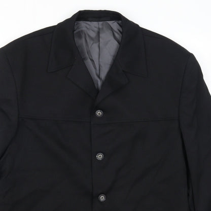 Mens UK Size 42 Willson Regular Black Suit Jacket
