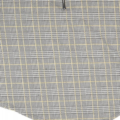 Primark Womens Grey Check  Jersey Blouse Size M