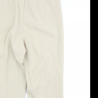 Womens UK Size 18 Agenda Regular Fit  Beige Trousers