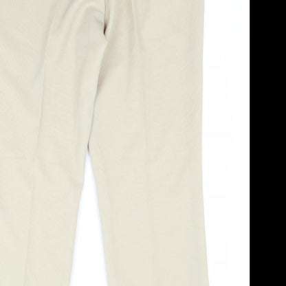 Womens UK Size 18 Agenda Regular Fit  Beige Trousers