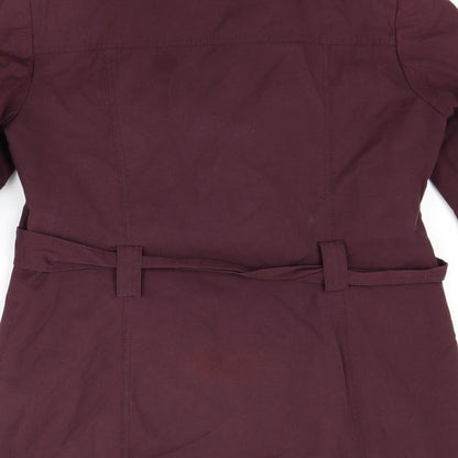 Womens UK Size 12 BHS Red Overcoat