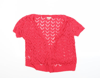 Soon Womens Red   Cardigan Jumper Size 16