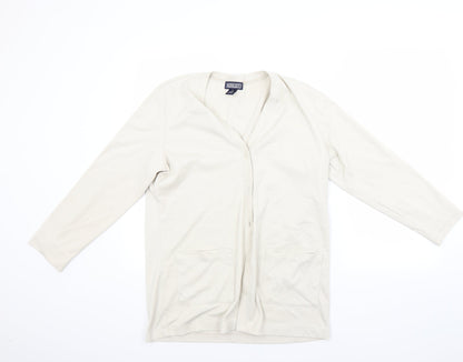 Lands end Womens Beige   Cardigan Jumper Size S