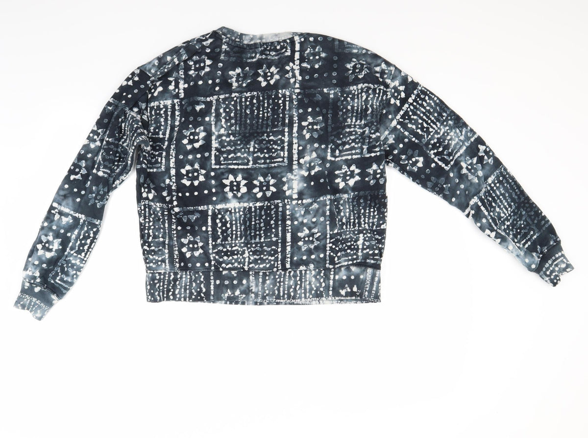 Womens Blue   Pullover Sweatshirt Size XS