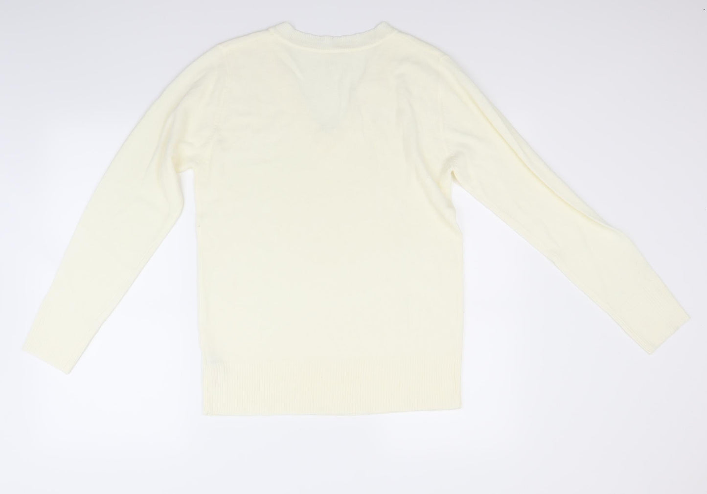 Atmosphere Womens White   Pullover Jumper Size 12