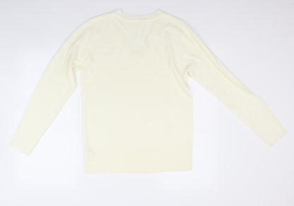 Atmosphere Womens White   Pullover Jumper Size 12