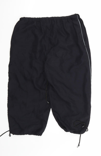 Nana fashion Womens Black   Cropped Trousers Size XL