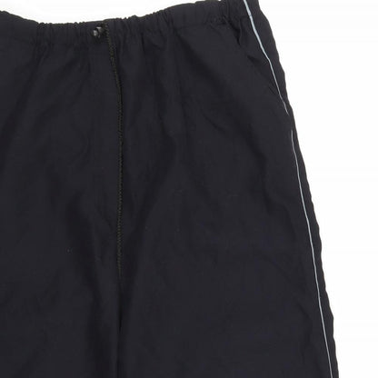Nana fashion Womens Black   Cropped Trousers Size XL