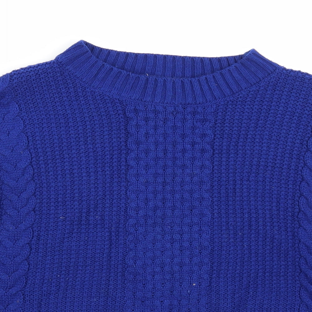 Papaya Womens Blue   Pullover Jumper Size M