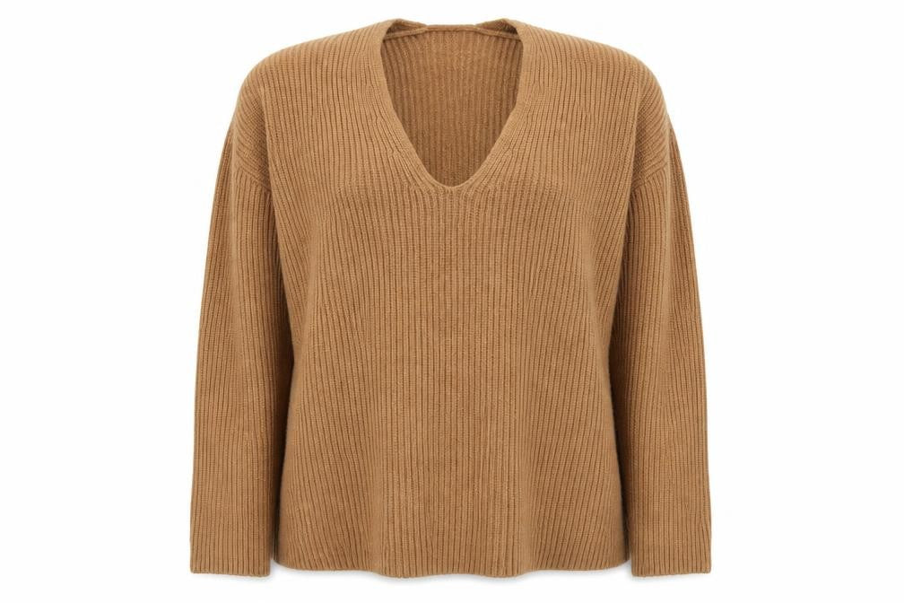 Mango Womens Brown   Pullover Jumper Size M