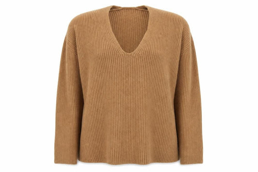Mango Womens Brown   Pullover Jumper Size M