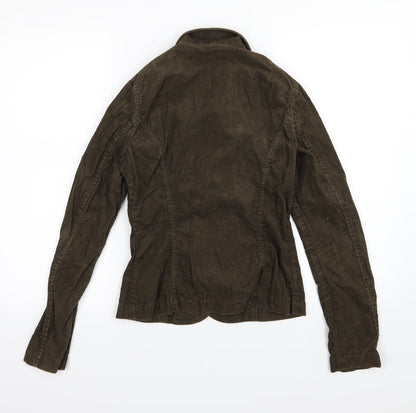 Divided by H&M Womens Brown  Corduroy Jacket  Size 6